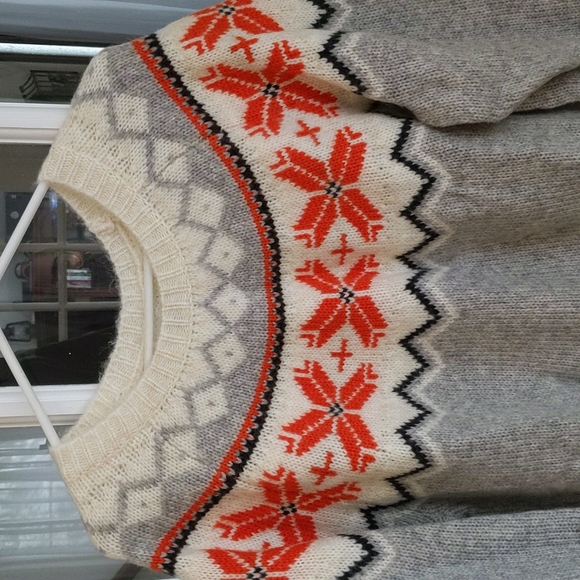 American Eagle Outfitters Oversized Fair Isle Sweater, L, NWT - Picture 2 of 3